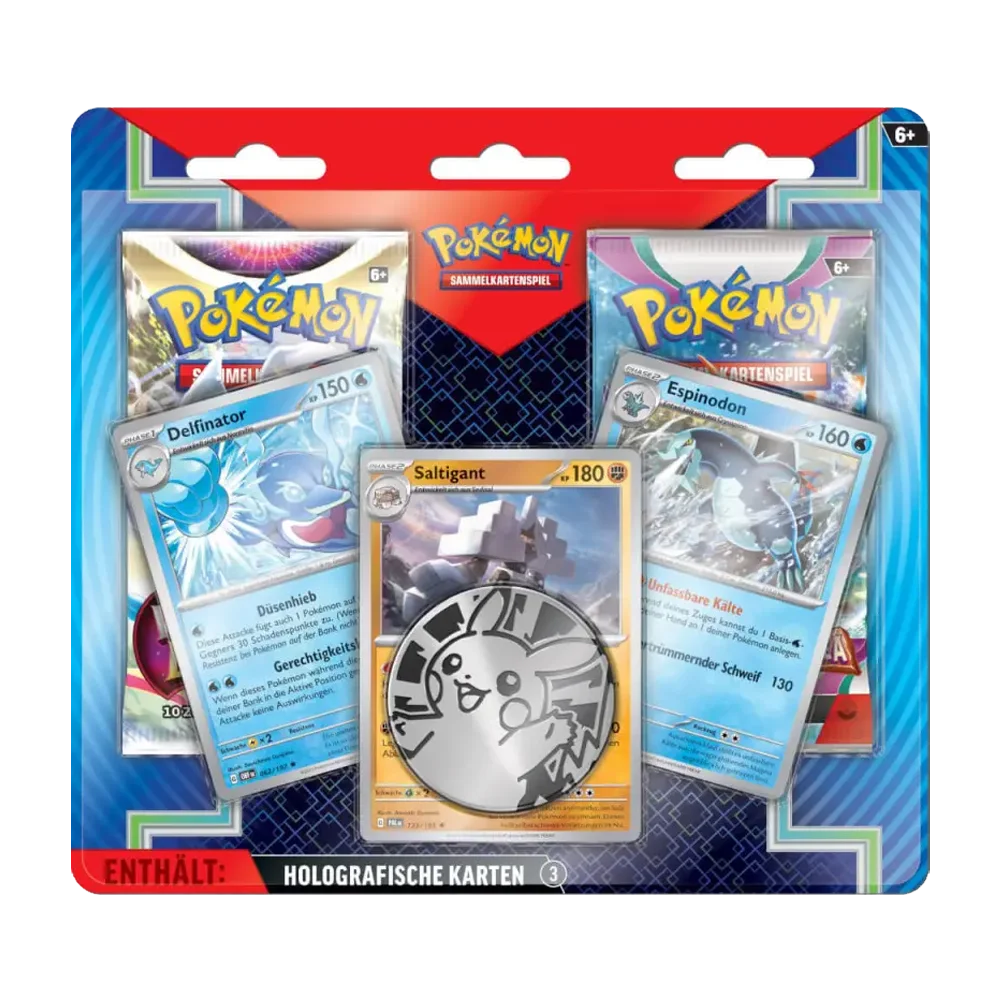 Pokemon - Enhanced 2er Pack Karmesin & Purpur - Deutsch (Obsidian & Paradox)