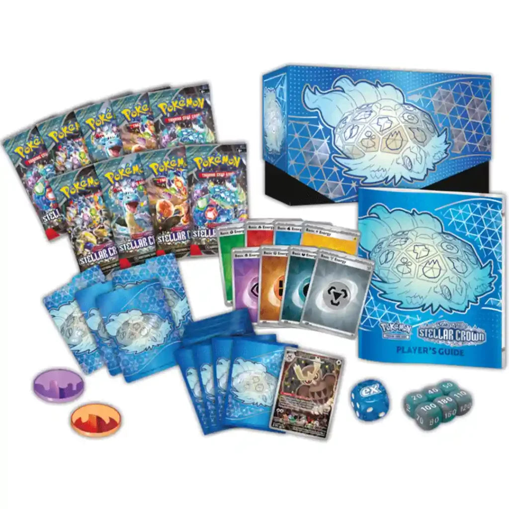 Pokemon - Scarlot & Violet - Stellar Crown - Elite Trainer Box - Englisch