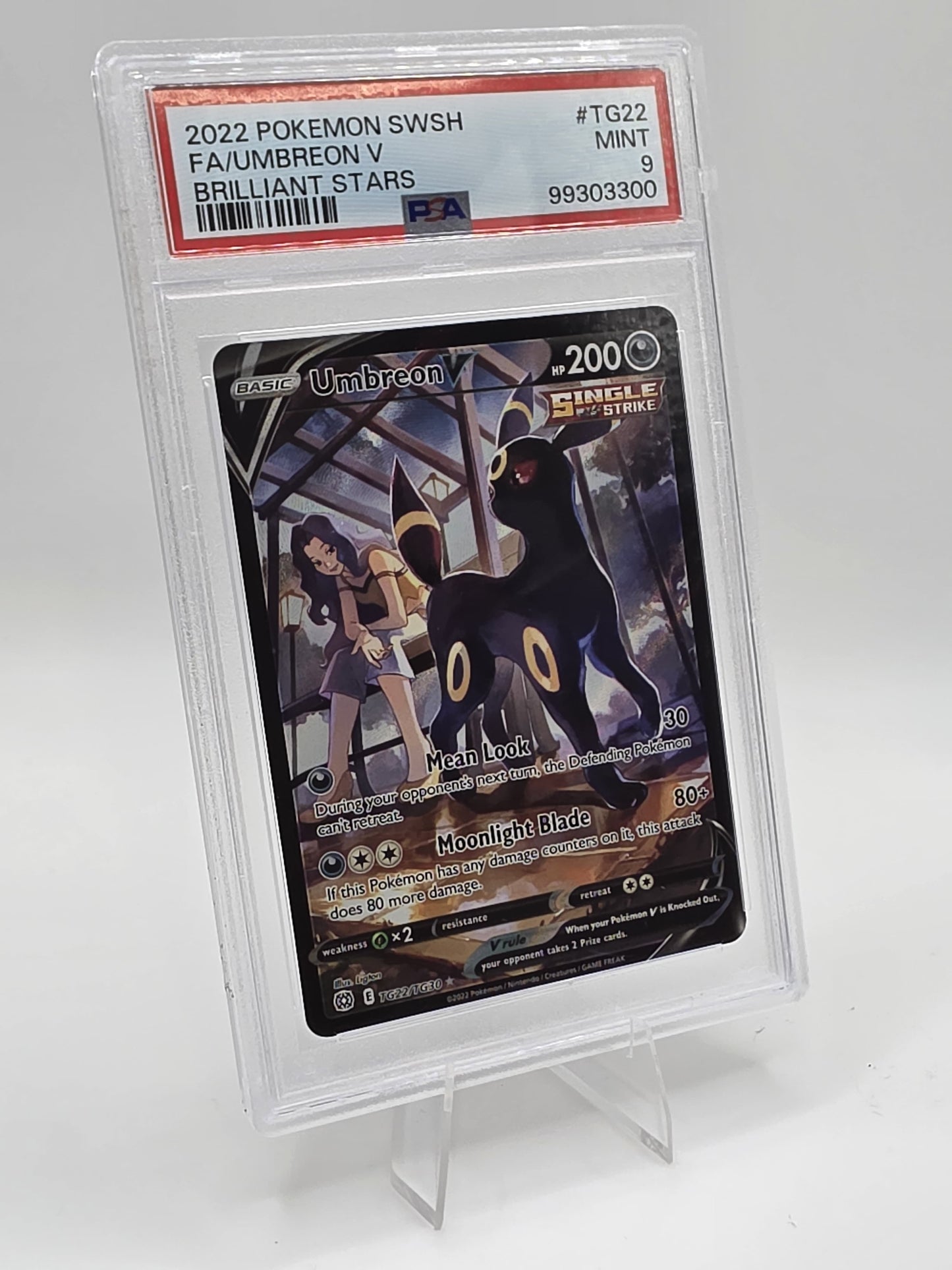 Pokemon - Umbreon V TG22/TG30 PSA 9