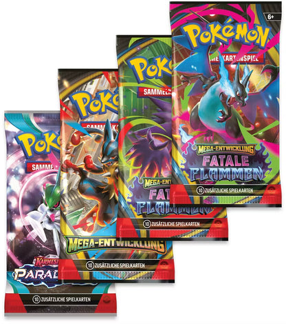 Pokemon - Mega Glurak X Tin - Deutsch