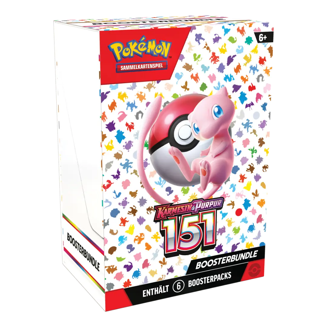 (2 PRO PERSON!) Pokemon - Karmesin & Purpur - 151 - Booster Bundle - Englisch