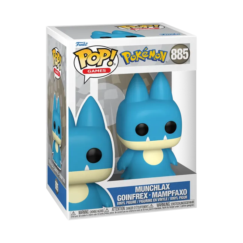 Pokemon POP! Games Vinyl Figur Munchlax 9 cm