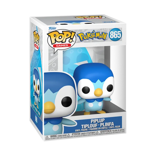 Pokemon POP! Games Vinyl Figur Piplup 9 cm