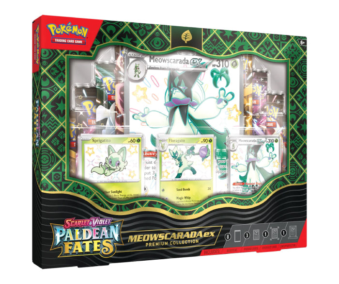 Pokemon - Scarlot & Violet - Paldean Fates - Meowscarada Premium Collektion - Englisch