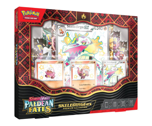 Pokemon - Scarlot & Violet - Paldean Fates - Skeledirge Premium Collektion - Englisch