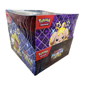 Pokemon - Scarlot & Violet - Paldean Fates - Tech Sticker Collection Sealed Case - Englisch