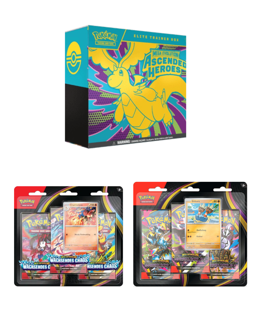 BUNDLE: Erhabene Helden TTB + Dunkelnacht Blister + Wachsendes Chaos Blister DE