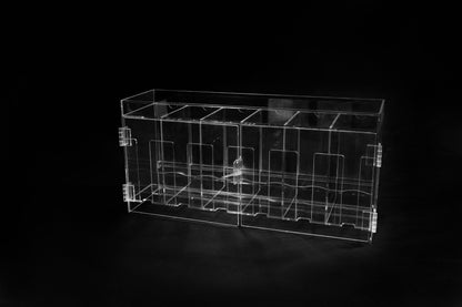 The Acrylic Box - 6- Slot Acrylic Pack Dispenser