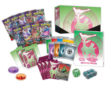 Pokemon - Scarlet & Violet - Gewalten der Zeit  - Top Trainer Box DE/EN