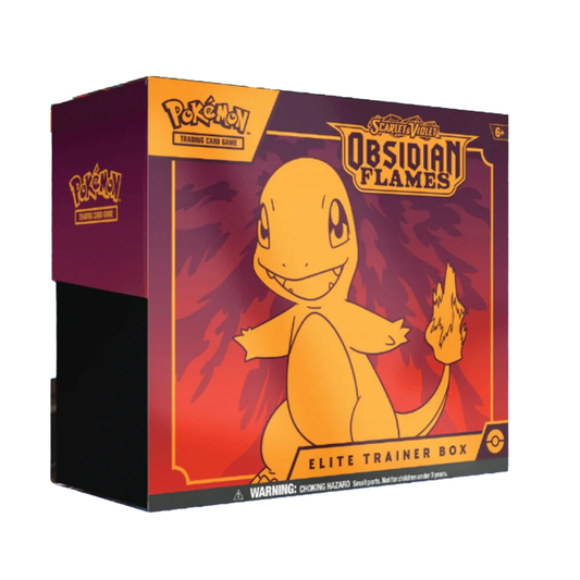 Pokemon - Scarlot & Violet - Obsidian Flames - Elite Trainer Box - Englisch