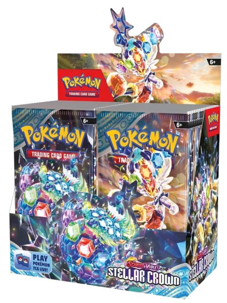 Pokemon - Karmesin & Purpur - Stellarkrone - 36er Display - EN/DE