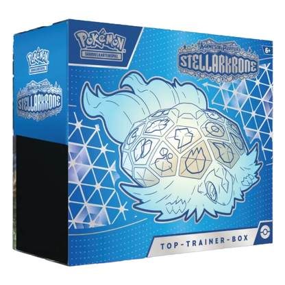 Pokemon - Karmesin & Purpur - Stellarkrone - Top Trainer Box - EN/DE