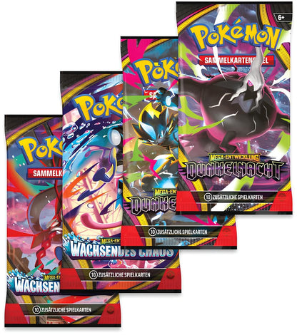 Pokemon - Mega Kräfte Tin - Mega Dragoran/Zeraora/Darkrai - Deutsch