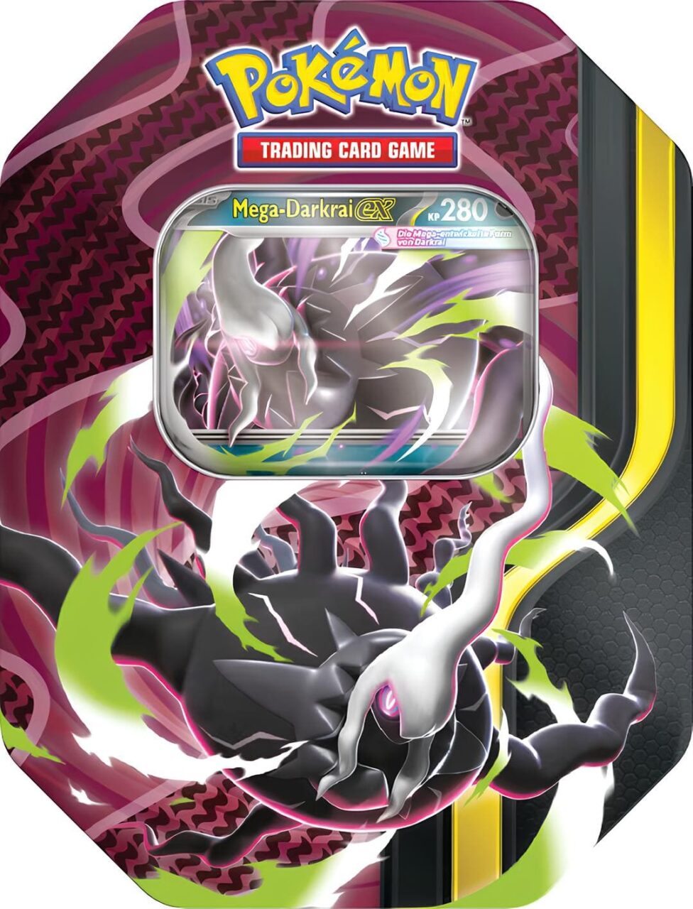 Pokemon - Mega Kräfte Tin - Mega Dragoran/Zeraora/Darkrai - Deutsch