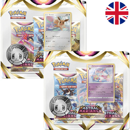 Pokemon - Sword & Shield - Astral Radiance - 3er Blister - Englisch