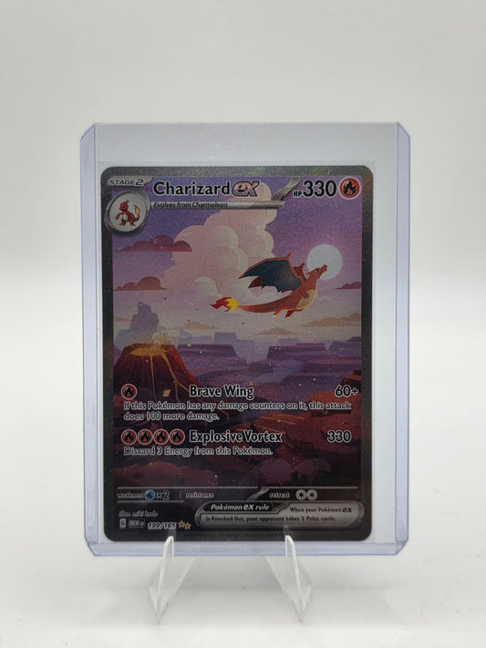 Charizard EX MEW 199 - Englisch - NM