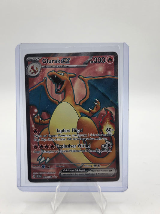Glurak EX Mew 183 - Deutsch - NM