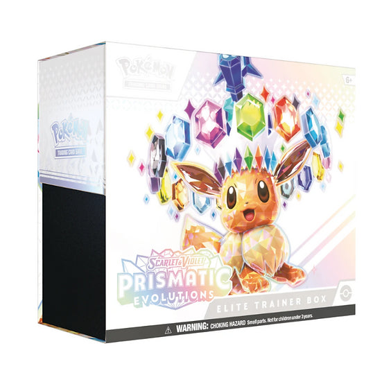 (VVK) Pokemon - Karmesin & Purpur - Prismatische Evolution - Elite Trainer Box - EN