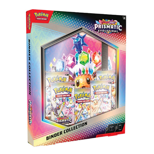 (VVK) Pokemon - Karmesin & Purpur - Prismatische Evolution - Binder Collection  - EN