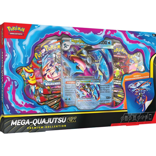 Pokemon - Mega-Quajutsu ex Premium-Kollektion - Deutsch