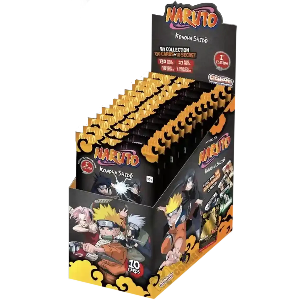 (VVK) Naruto TCG - First Set Booster Display - Englisch