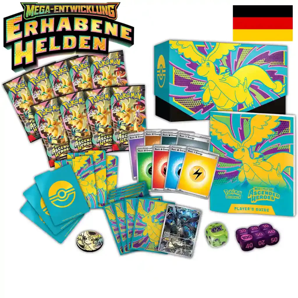 (VVK) Pokemon - Erhabene Helden - Top Trainer Box - Deutsch