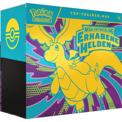 (VVK) Pokemon - Erhabene Helden - Top Trainer Box - Deutsch