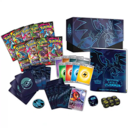 Pokemon - Fatale Flammen - Top Trainer Box  - Deutsch/Englisch