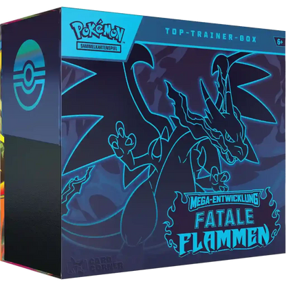 Pokemon - Fatale Flammen - Top Trainer Box  - Deutsch/Englisch