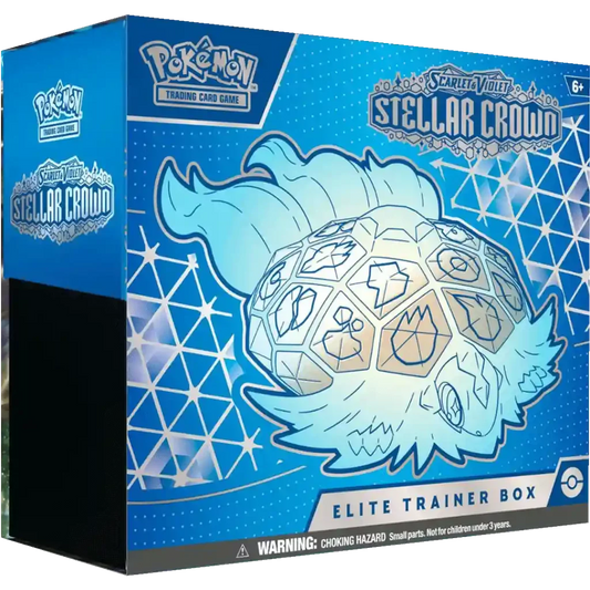 Pokemon - Scarlot & Violet - Stellar Crown - Elite Trainer Box - Englisch