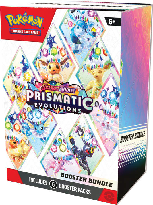 (VVK) Pokemon - Karmesin & Purpur - Prismatische Evolution - Booster Bundle  - EN