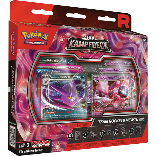 Pokemon - Liga Kampfdeck Team Rockets Mewtu-EX - Deutsch