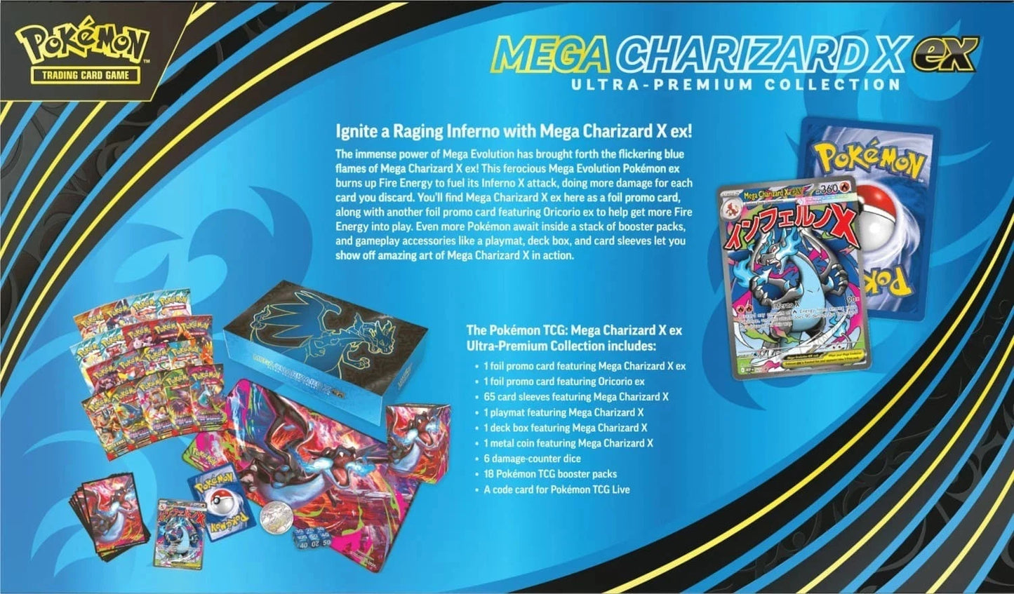 Pokemon - Mega Charizard X Ultra Premium Collection - Englisch