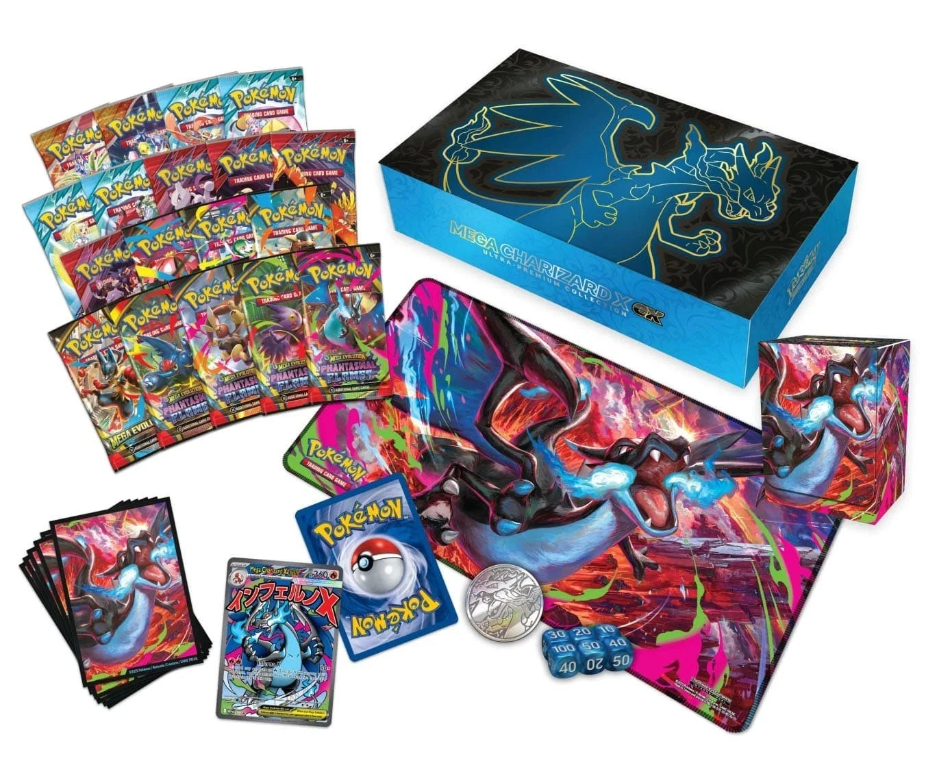 Pokemon - Mega Charizard X Ultra Premium Collection - Englisch